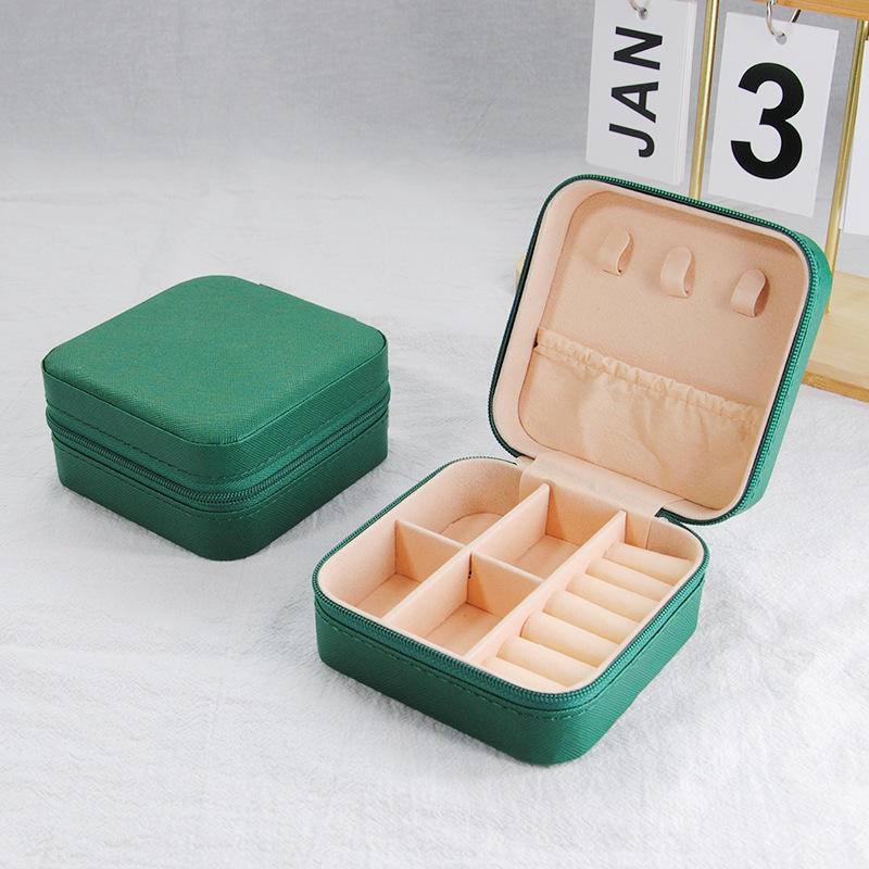 Caja De Joyería De Uso Transfronterizo, Caja De Almacenamiento Para Pendientes, Caja De Almacenamiento Para Joyas, Adorno De Joyería, Caja De Almacenamiento Simple, Bolsa De Almacenamiento Para Joyas display picture 13