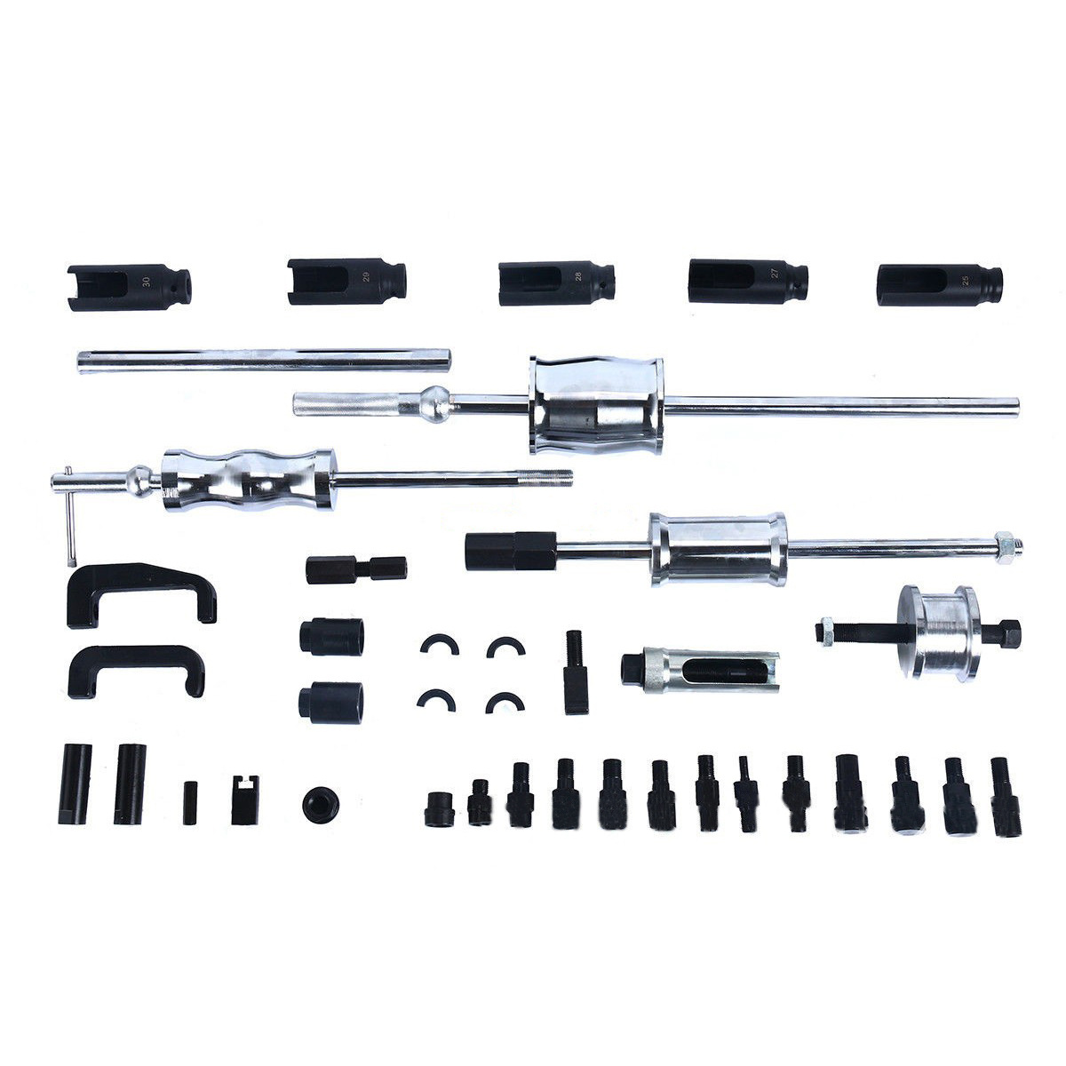 Herramienta de desmontaje de inyector de combustible diesel para todo el vehículo, herramienta de desmontaje de inyector de combustible diesel, eficiente y potente