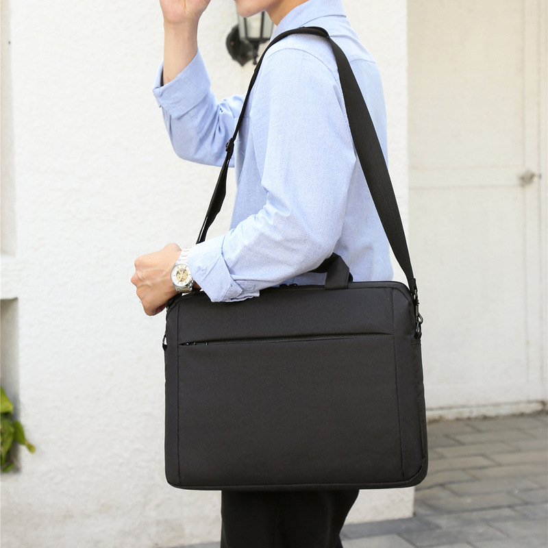 Bolso de computadora portátil simple de gran capacidad para hombres mochilas casuales maletín de negocios Oxford al por mayor