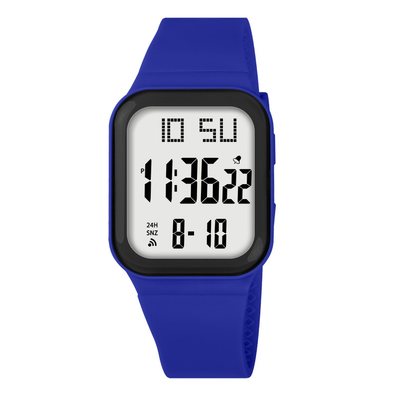 Tendencia de estudiantes de secundaria secundaria deportivos al aire libre luz nocturna relojes electrónicos multifunción relojes electrónicos alarma al por mayor