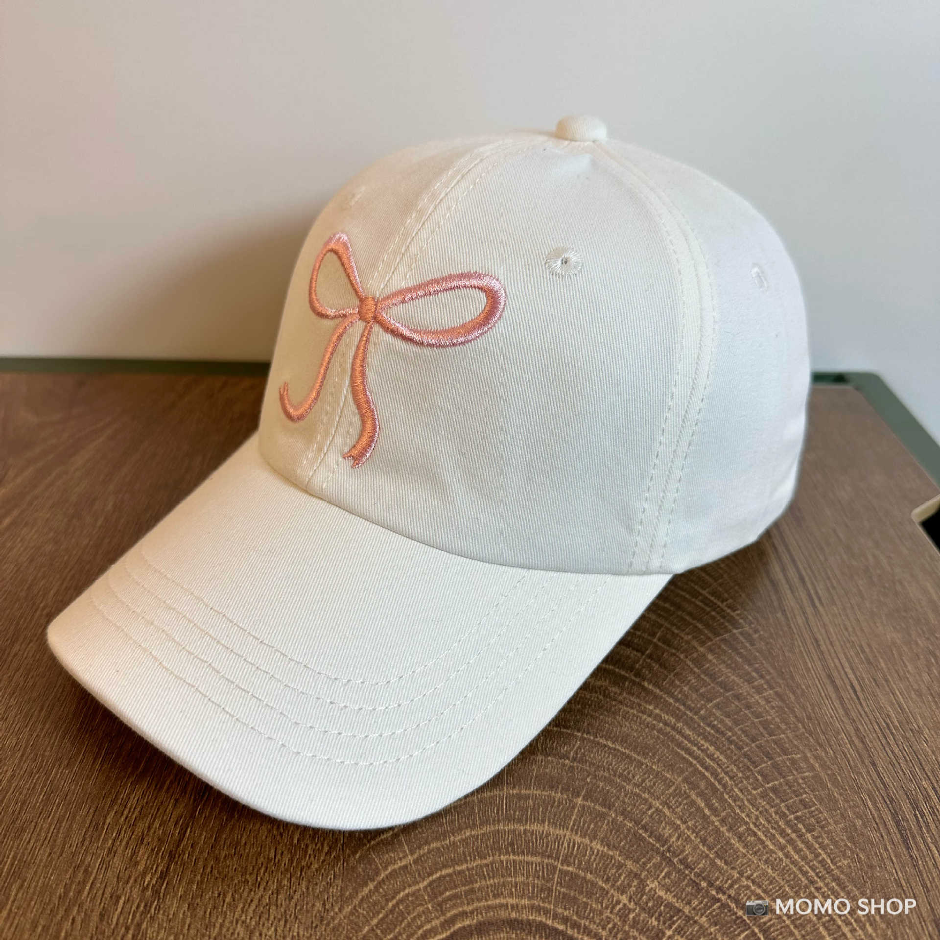 Cute Bow Pink / Denim Baseball Cap