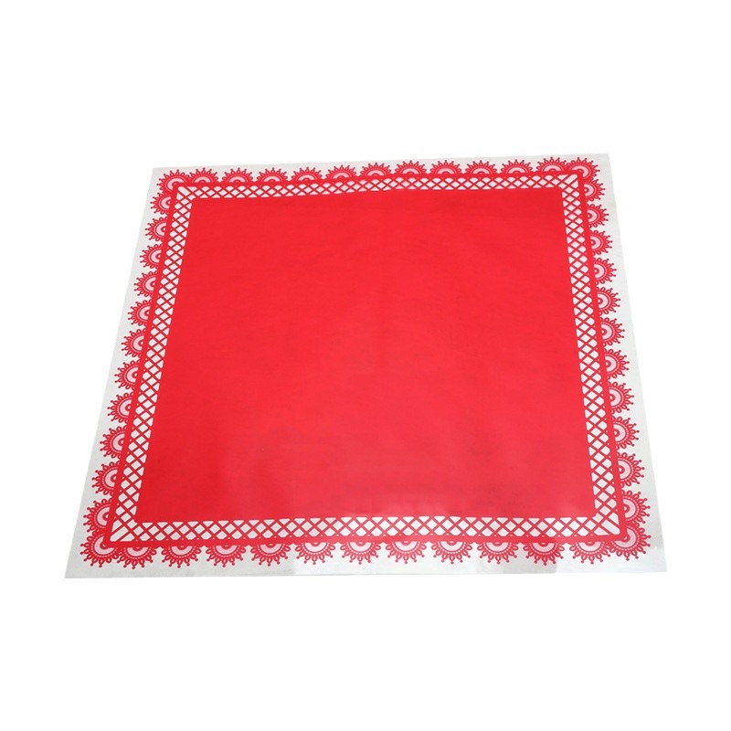 Huaxi pétalos encaje pp vidricola plástico transparente impermeable envoltura flor florista embalaje comercio exterior al por mayor