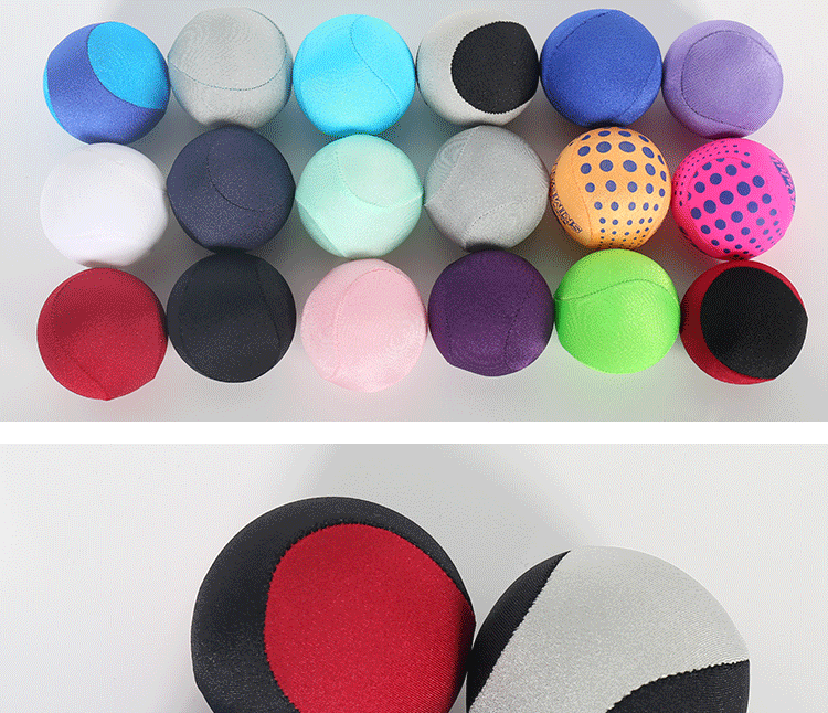 Cloth-wrapped grip ball multi-color details_02
