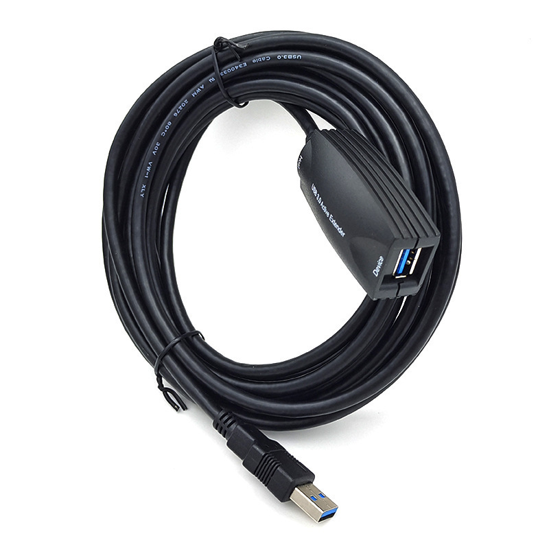 USB extension cable 3.0 signal amplification extension cable male to female conference video with power supply usb3.0 extension cable