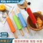 木质双头硅胶手柄擀面杖