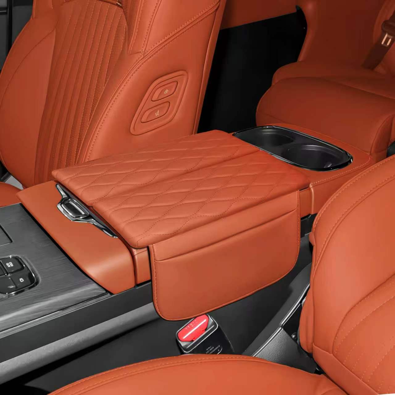 Suitable for 26 models of Chuanqi M8HEV armrest box heightening pad, storage bag, decorative armrest box protective cover