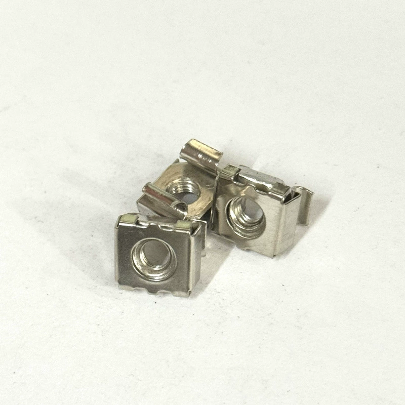 Гайка кассеты M5, плавающая клетка, гайка шкафа, железная зажимная гайка, железная квадратная гайка, защелкивающаяся гайка