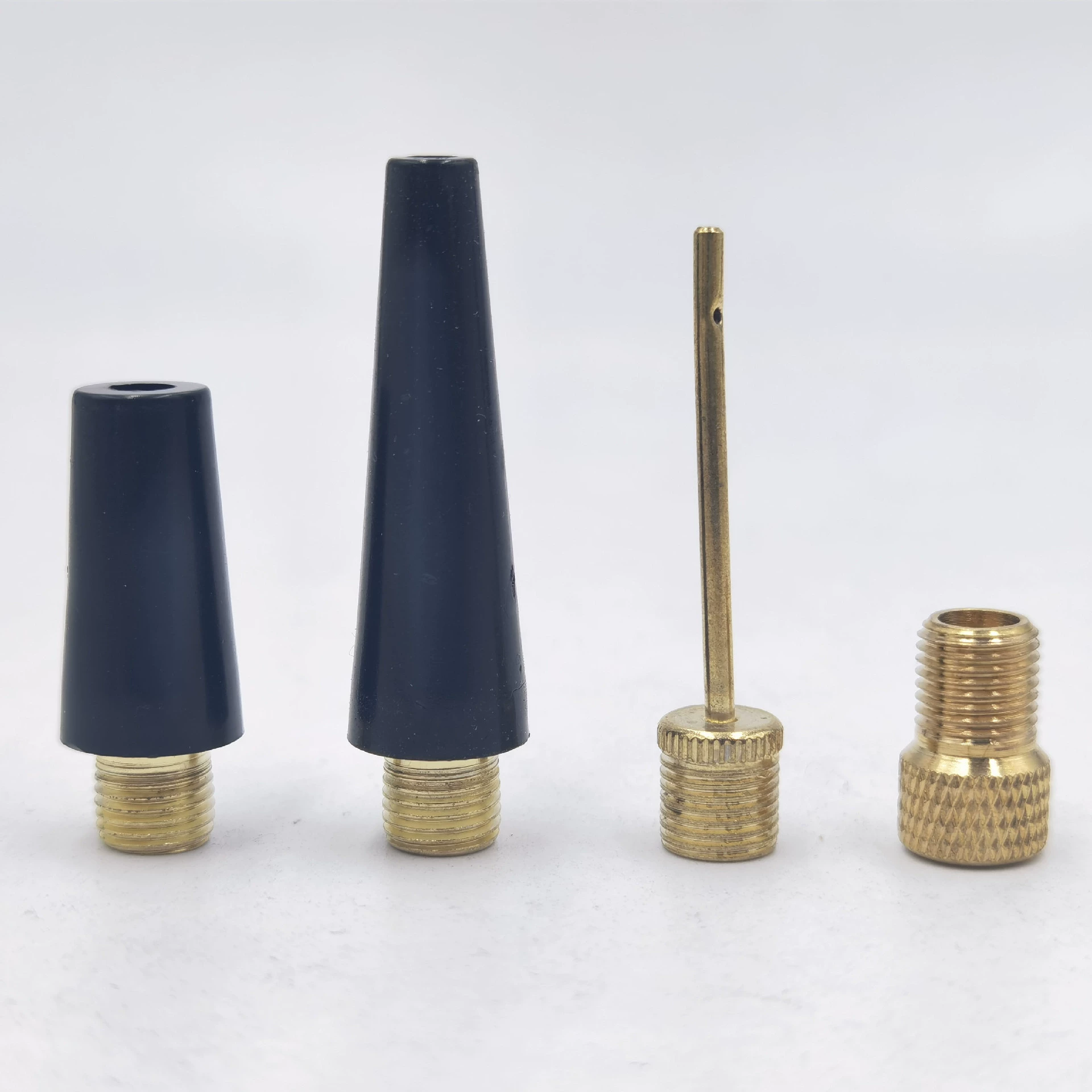 Металлическая пластиковая надувная насадка автомобильный надувной насос надувная насадка аксессуары для насоса металлическая воздушная насадка Комплект из трех частей