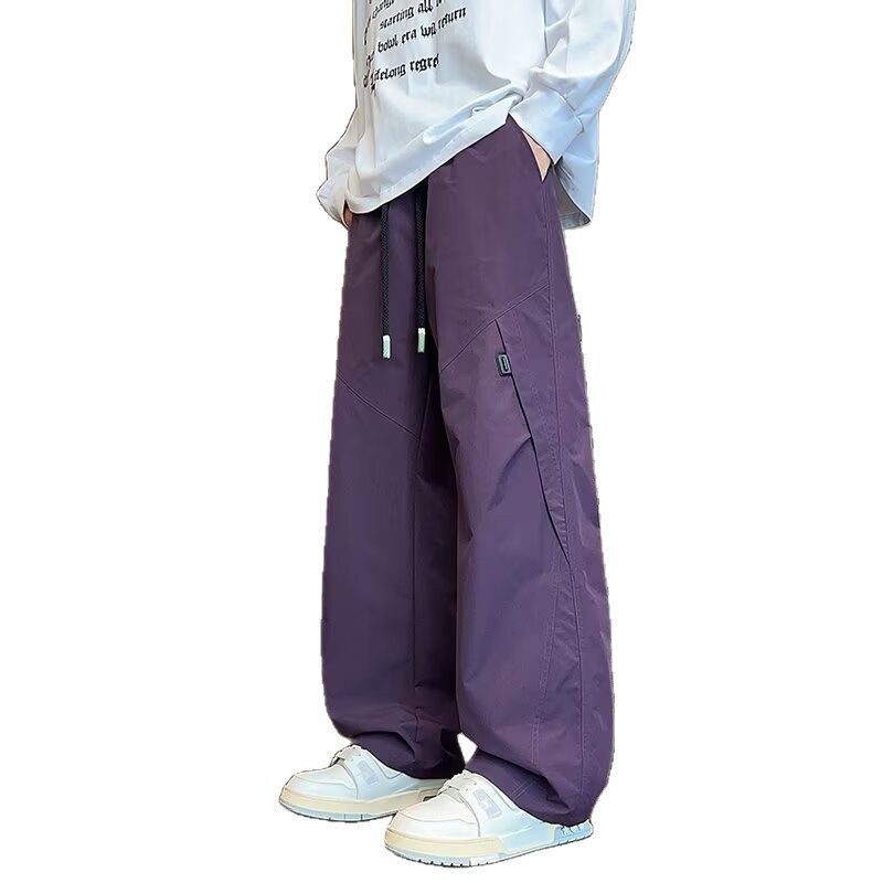 Pantalones de trabajo largos sueltos nuevos pantalones largos de otoño y invierno pantalones casuales para hombres para aumentar el peso de los hombres para aumentar el comercio exterior