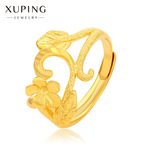 Регулируемое ювелирное украшение, ретро обручальное кольцо, в цветочек, оптовые продажи