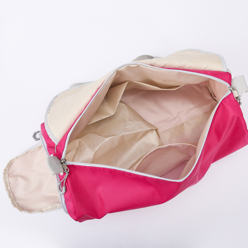 Bolso de viaje de separación seco y húmedo de fitness deportivo de gran capacidad nuevo bolso de viaje de viaje de corta distancia bandolera al por mayor