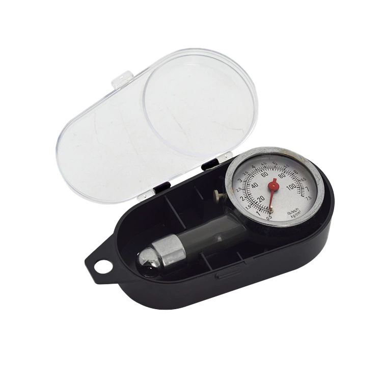 Высокоточный манометр в шинах Автомобильный манометр в штучной упаковке металлический манометр в шинах манометр дефляции шин барометр