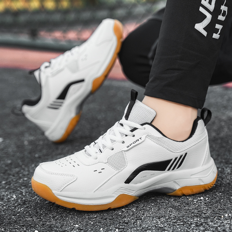 Cross-Border New Badminton Shoes for Men and Women, Non-Slip, Breathable, Shock-Absorbing Shoes, Wear-Resistant Sports Shoes, Outdoor Professional Training Shoes
