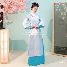 清朝古装格格服装满族旗服女古代宫女娘娘嬷嬷宫廷甄嬛传演出服装