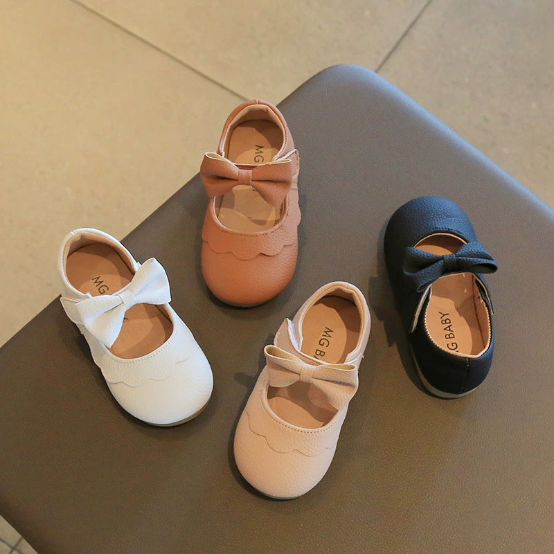 Корейский стиль, милые туфли принцессы для девочек-цветочниц, милые одиночные туфли для маленьких девочек, весна и осень, новая детская обувь, детская обувь