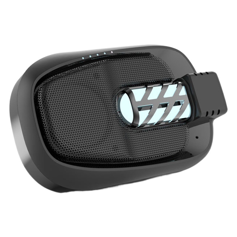 Lámpara de desinfección UV audio interior coche ozono aire fresco clip al aire libre todo en uno Bluetooth altavoz