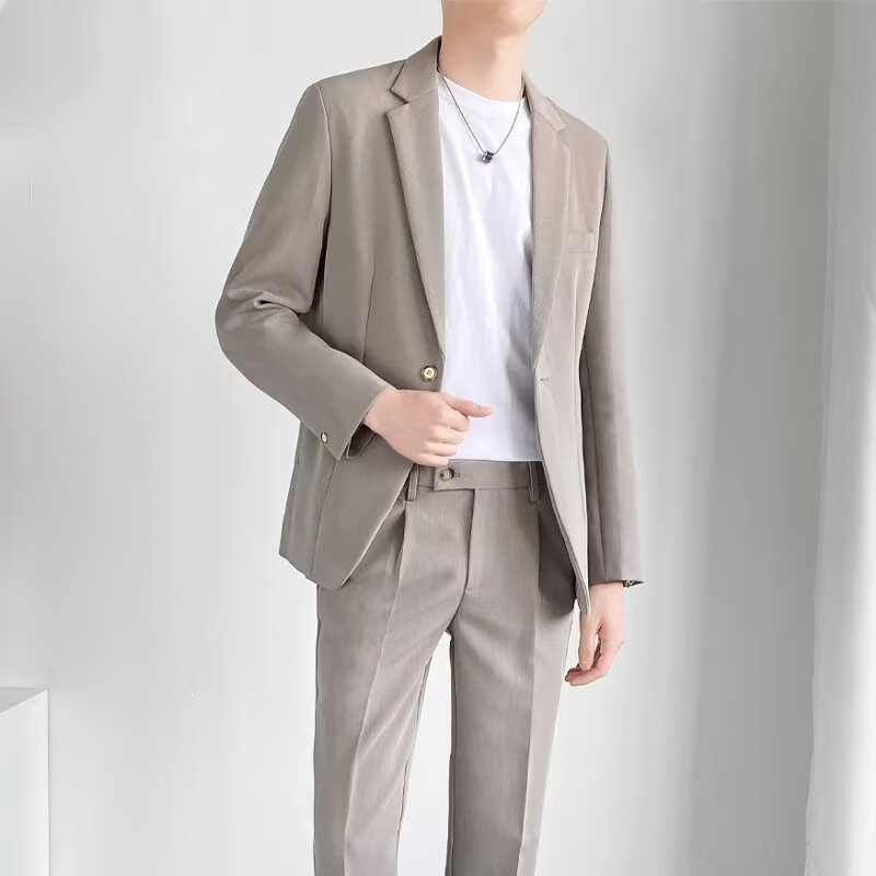 19수트-살구[슈트+바지]