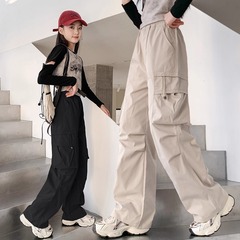 2025年新款春秋洋气工装休闲裤子中大儿童裤子女童运动长裤子童装