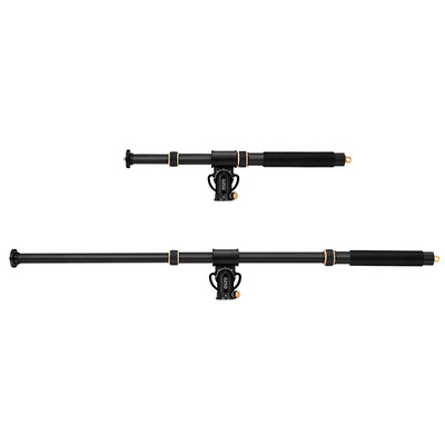 Lightly armed Times Q-YT03C Carbon fiber 3 Horizontal position customized Overhead Extension bar Monosyllabic reaction camera video shot