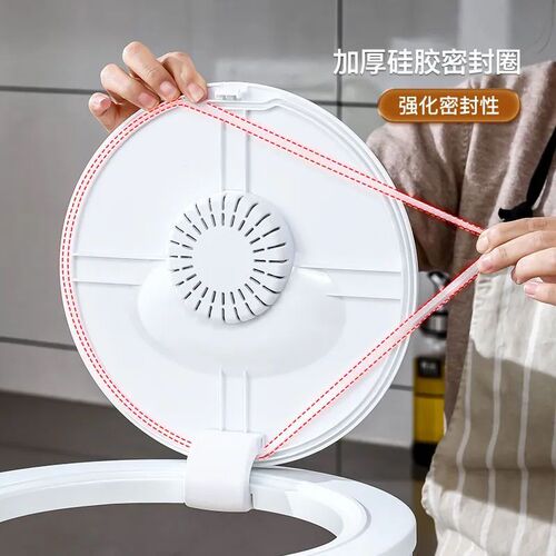 Rice bucket insect-proof and moisture-proof sealed food-grade rice storage box household multi-functional rice tank grain and flour storage box