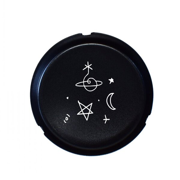 matte ashtray stainless steel