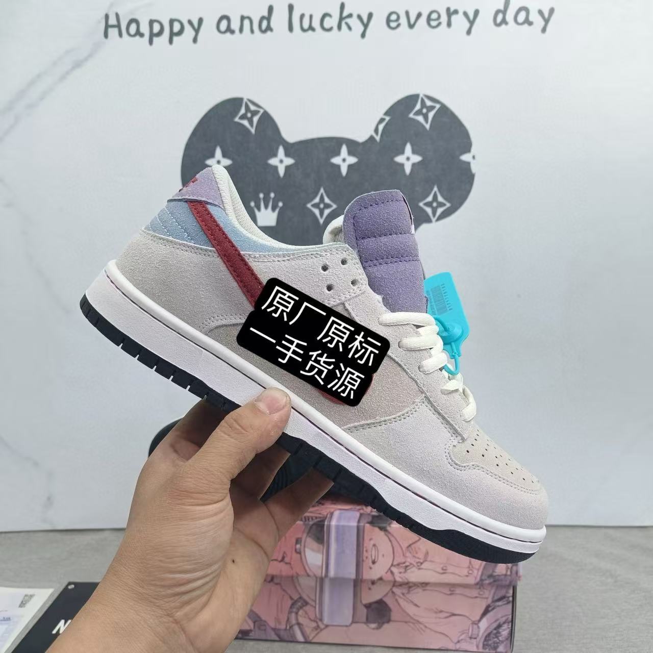 Putian genuino dunk low-top puro original sb zapatillas de deporte blanco y negro panda cereza polen azul marino pareja zapatillas de deporte para hombres y mujeres