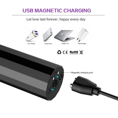 USB rechargeable vibrator ten-frequency female bullet masturbation 10-frequency G-spot vibrating massage stick adult sex toy
