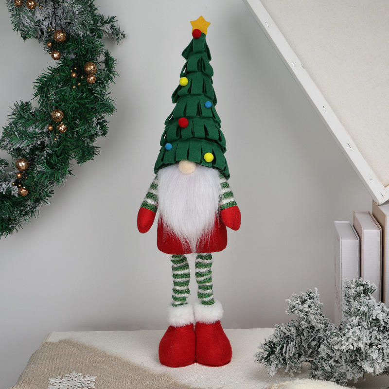 クロスボーダー新しいクリスマスデコレーションツリースタイル人形装飾品北欧スタイルの森の装飾家の装飾|undefined