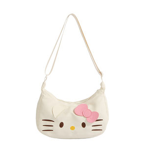 Hello Kitty, cute shoulder bag for mother and baby, fashionable universal one-shoulder bag, city style