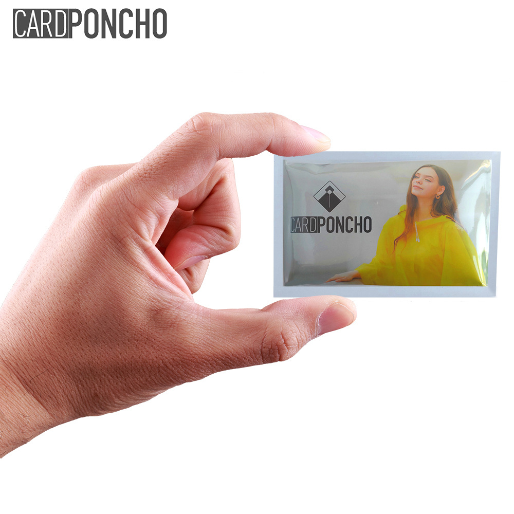 卡片雨衣