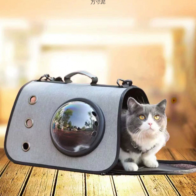 Сумка для домашних животных Кошка сумка для переноски Кошка сумка для переноски Дышащая сумка для кошек