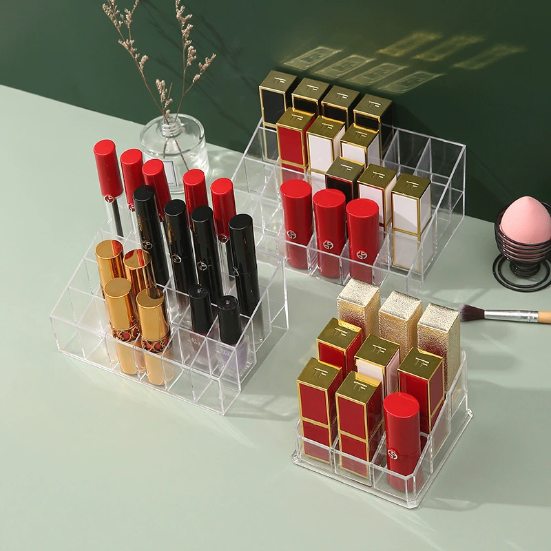 Transparent lipstick, storage system, cosmetic table storage box, 36, 40 cells