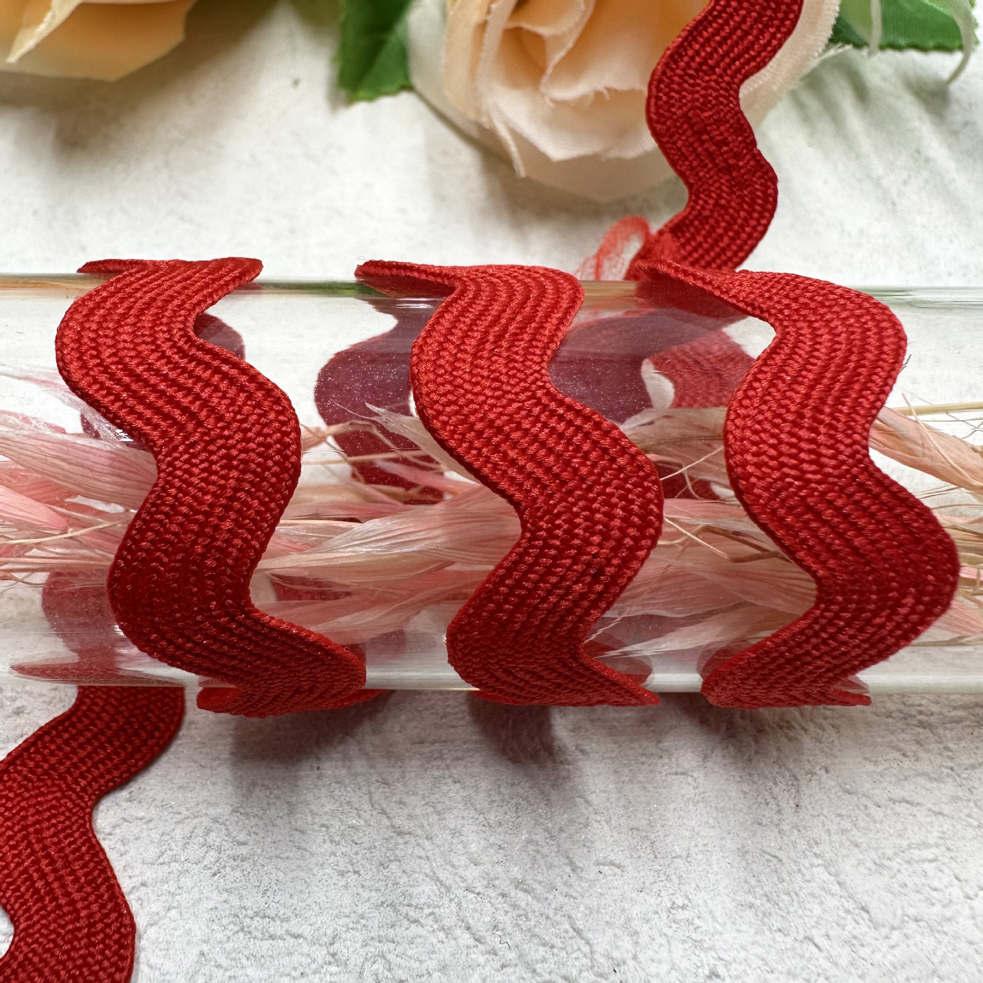 8mm onda sólida en forma de S curva banda de encaje cortina sombrero ropa infantil joyas de boda accesorios de ropa