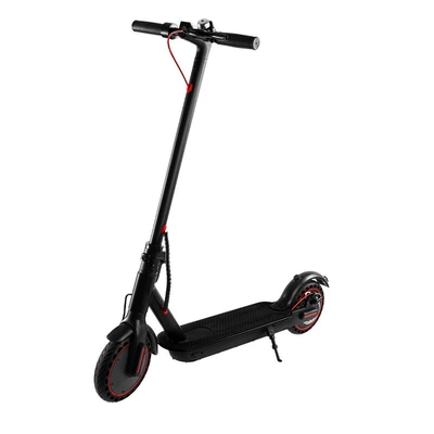 Cross-border Xiaomi scooter with dual front and rear shock absorbers, portable and foldable lithium battery two-wheeled electric vehicle for adults (Qatlanan elektrik skuterlər) - black