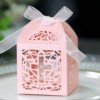 Amazon hollow candy box ice white pearl light candy box wedding cross shelf chocolate carton spot wholesale