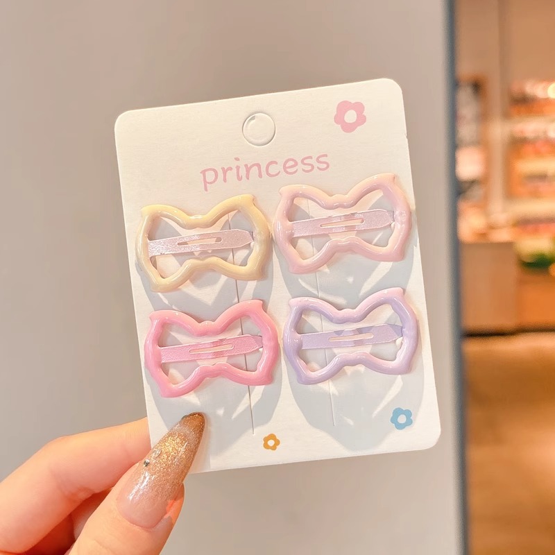 Dulces lindas estrellas clips para el cabello de niños frente lateral clips para el cabello de las niñas no lastimar clips para el cabello bb tocado