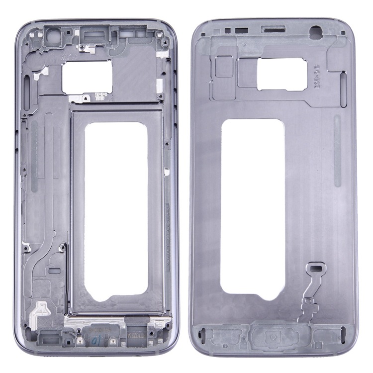 Aplicable para Samsung Aplicable para el marco medio de Galaxy S7 / G930 (color: gris)