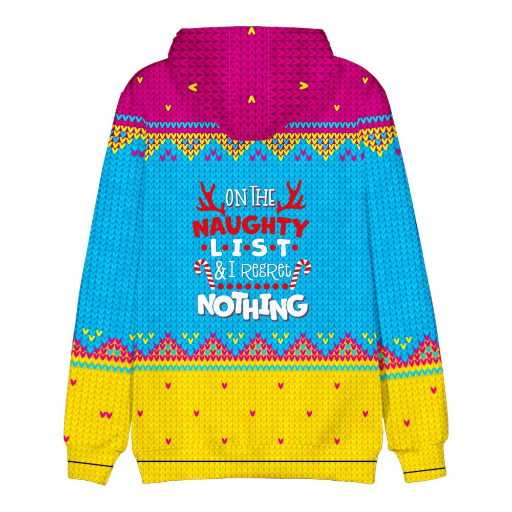 Men's Clothing Autumn and Winter Christmas Hoodies Christmas Tree Men's and Women's Pullover Clothes Wholesale_voghion.com