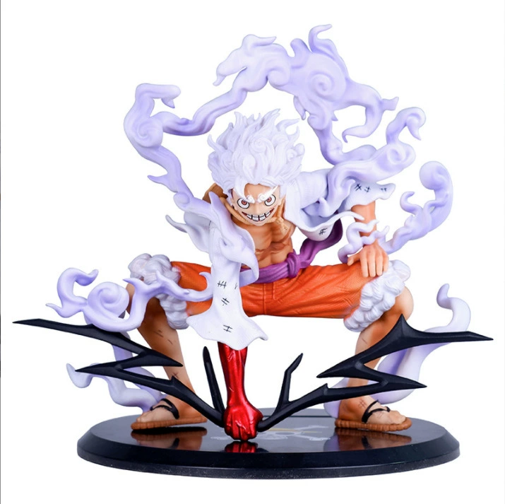 Фигура (One Piece) Ника Пробуждение смоляная статуя, поза приседания, коллекционная, 20 см