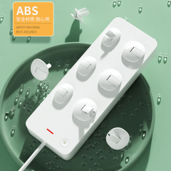 2024 China American Standard 2-phase switch socket protective cover children's anti-electric shock safety handle power supply protective cover 3 holes