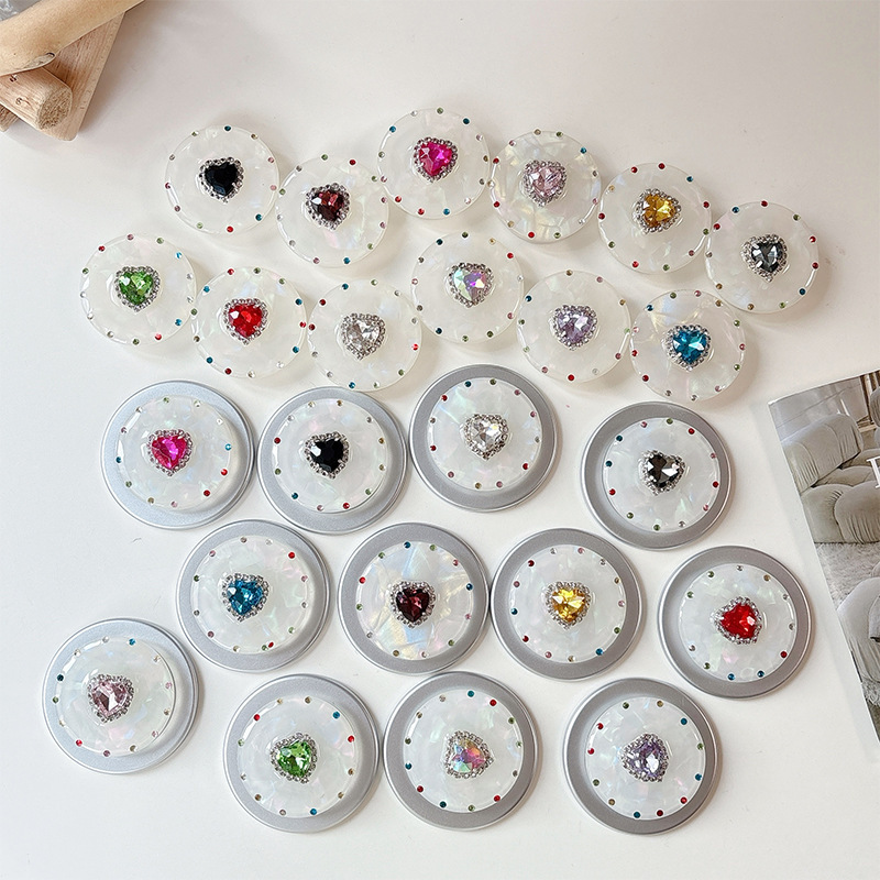 Rhinestone Gemstone Phone Airbag Stand Magnetic Adhesive Retractable Portable Ring Wholesale Suitable for Apple Magsafe Rhinestone Gemstone Phone Airbag Stand Magnetic Adhesive Retractable Portable Ring Wholesale Suitable for Apple Magsafe