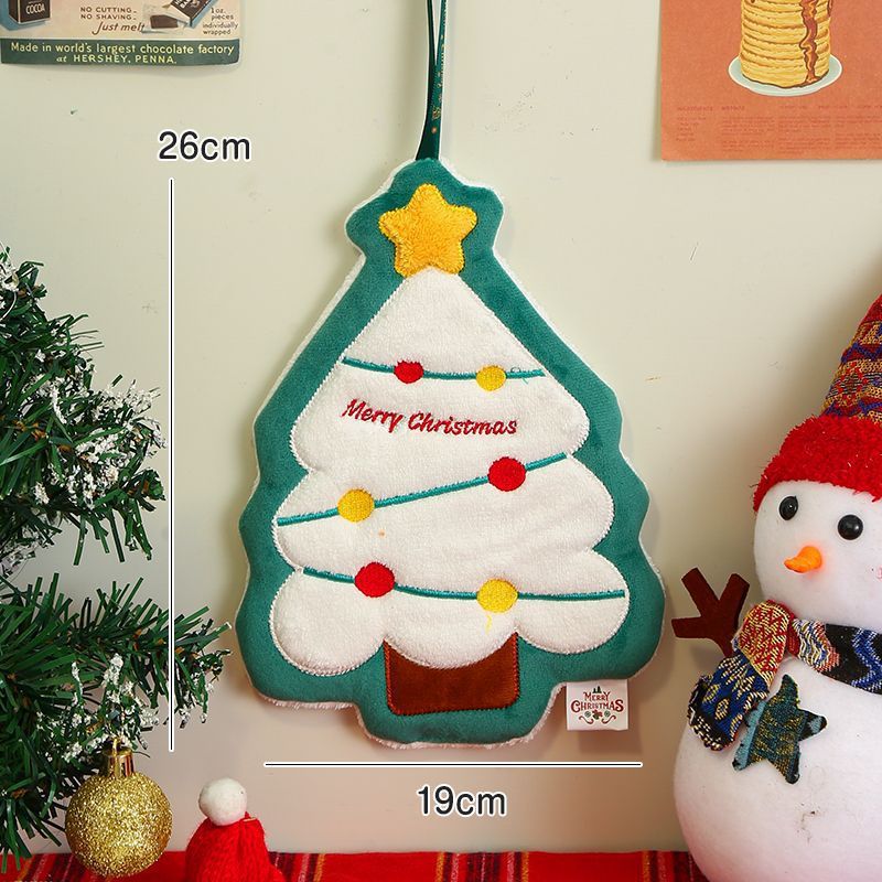 クリスマスの手拭きはかけられます。|undefined