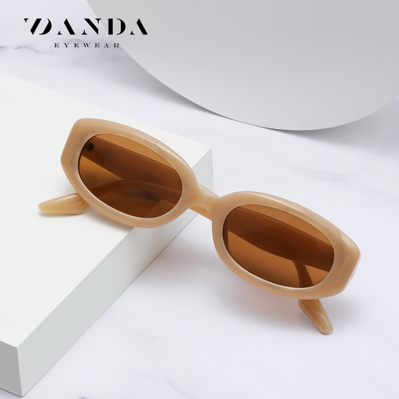 Gafas de Sol de moda europeas y americanas Moda de mujer Estilo rojo neto 6305 personalidad marco pequeño gafas de sol a prueba de rayos UV