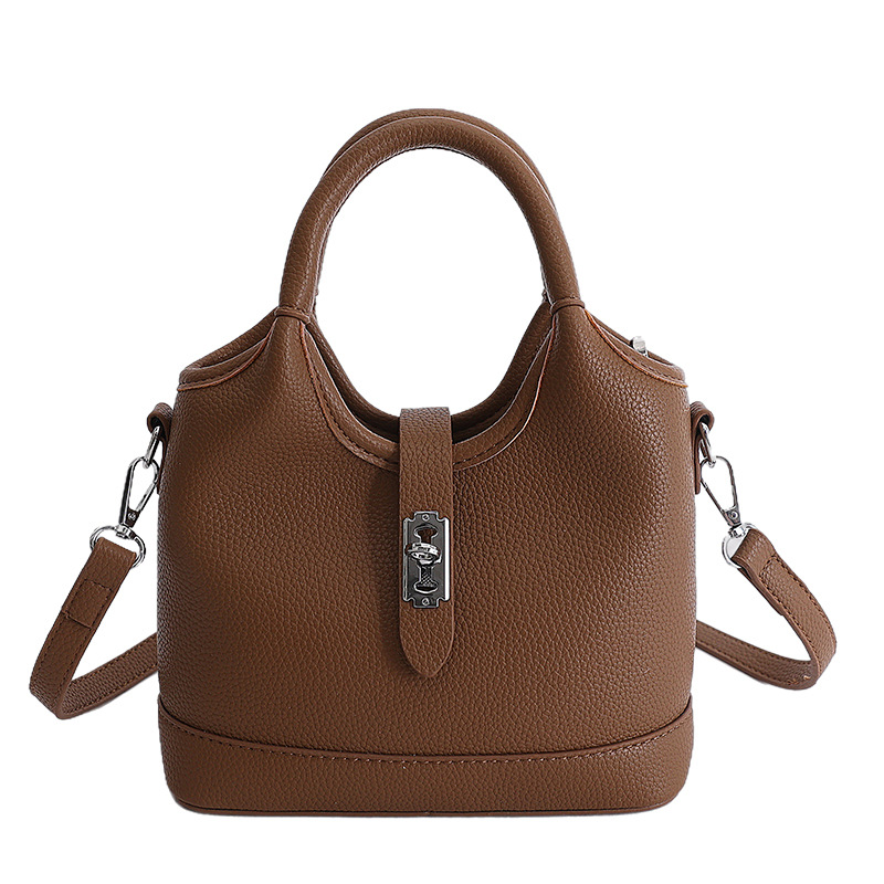 Bolsa de cubo portátil simple de alto valor de cara para mujeres 2026 venta caliente nueva sensación de alto nivel de moda exquisita bolsa de mochila image 17