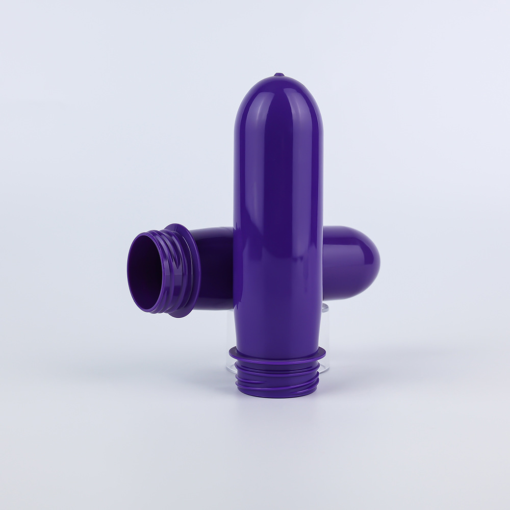 Proveedores al por mayor 38 boca en blanco de botella de grado alimenticio PET en blanco de botella de agua mineral en blanco de botella de bebidas carbonatadas en blanco de botella de plástico en blanco