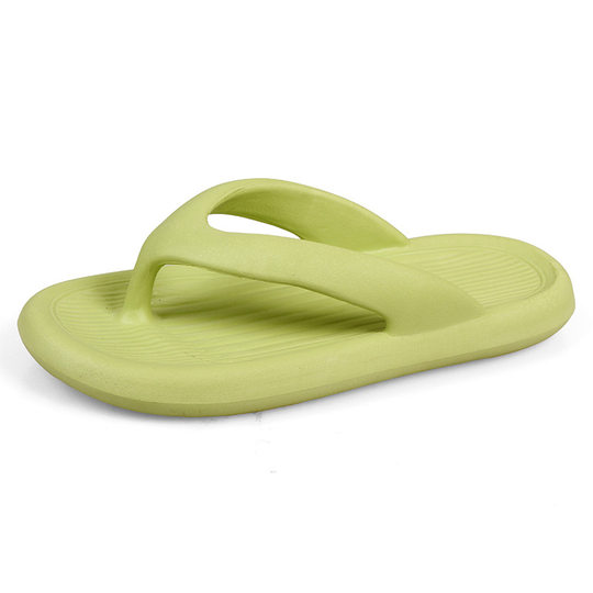 in stock Cross-border Shit-feeling EVA Flip-flops Women's Summer Outfit Beach Vacation Couple's Sandals and Slippers for Men