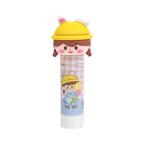 Cute cartoon shape solid glue student stationery glue stick office supplies strong glue children DIY solid glue