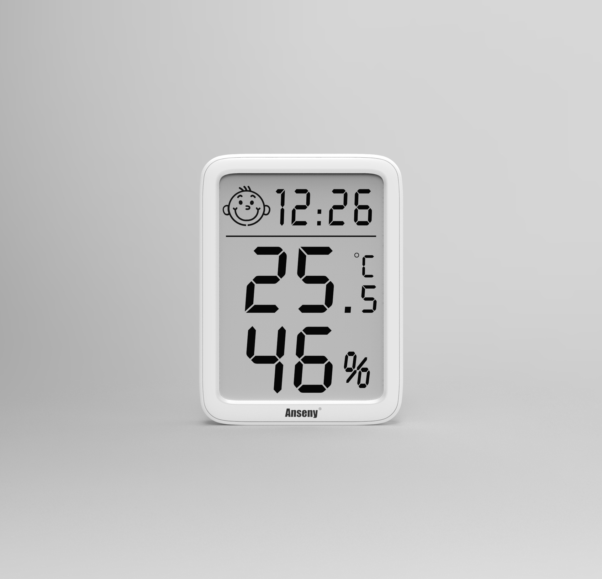 2022新款温湿度计无线智能电子湿度计 带时钟 APP连接30天记录