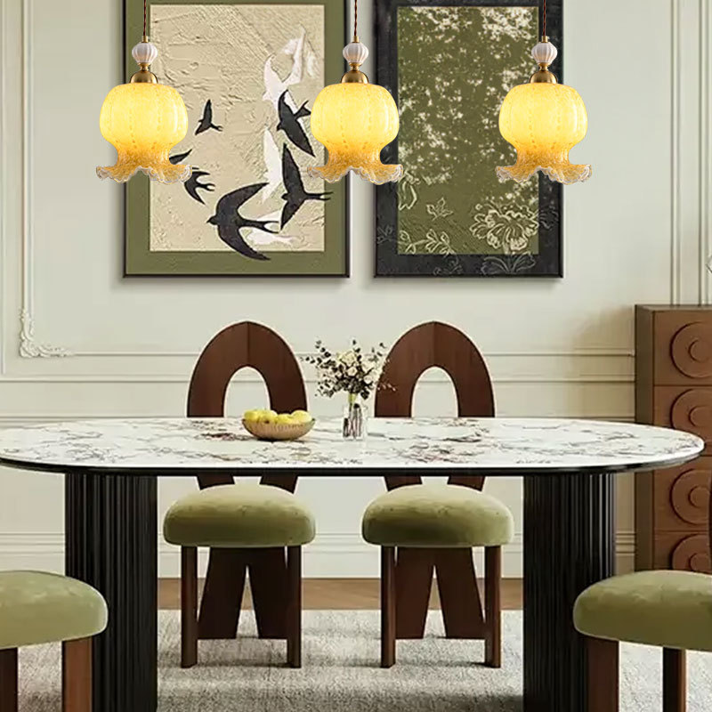 Lámpara de cama del dormitorio pulpo red francesa estilo crema simple simple simple estudio simple comedor bar lámpara de cabina