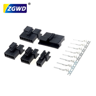 SM2.54MM�g��ĸ�z���Ӳ��2/4/8/10P���JST led�����Դ����ĸ�^